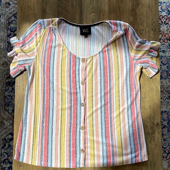 W5 cotton striped top - Picture 1 of 4